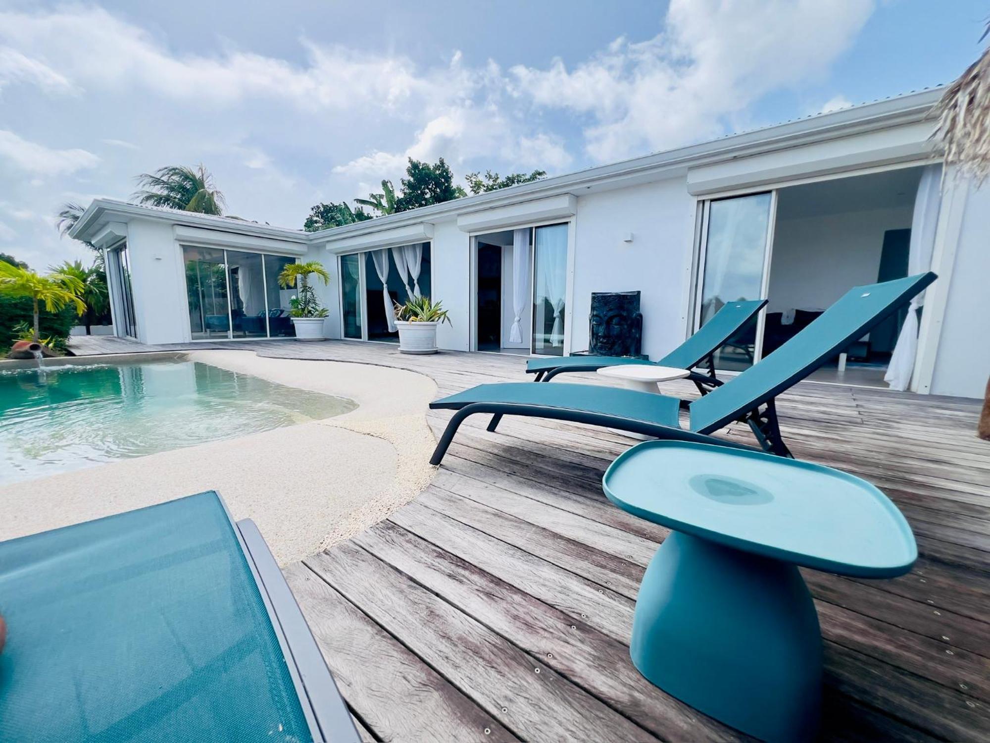 Villa Amaryllis Luxueuse,Piscine,Vue Mer,Plage Sainte-Luce Zewnętrze zdjęcie